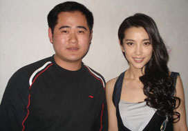 广州华润与明星合影