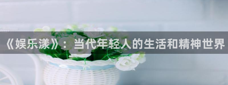 华润娱乐官方网站入口：《娱乐漾》：当代年轻人的生活和精神世界
